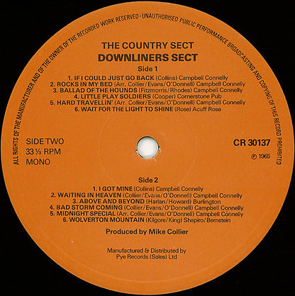 Downliners Sect : The Country Sect (LP,Album,Mono,Reissue)