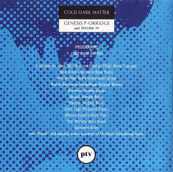 Psychic TV : Splinter Test 2 (Album)