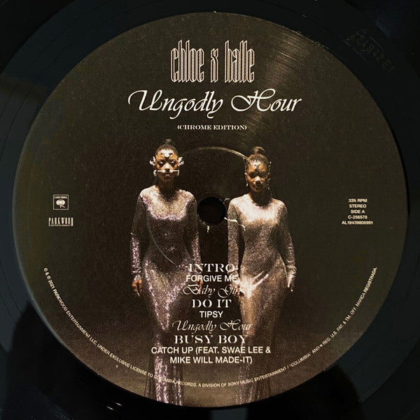 Chloe x Halle : Ungodly Hour (Chrome Edition) (LP,Album,Deluxe Edition,Stereo)