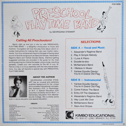 Georgiana Stewart : Preschool Playtime Band (LP)