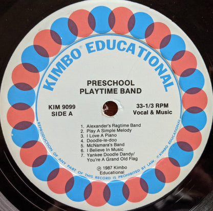 Georgiana Stewart : Preschool Playtime Band (LP)