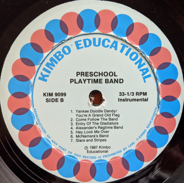 Georgiana Stewart : Preschool Playtime Band (LP)