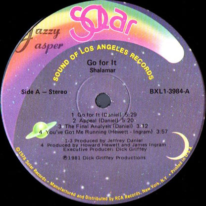 Shalamar : Go For It (LP,Album)