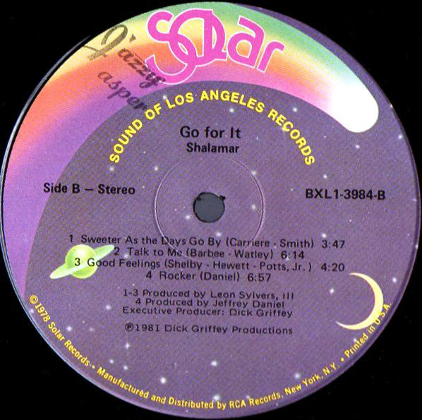 Shalamar : Go For It (LP,Album)