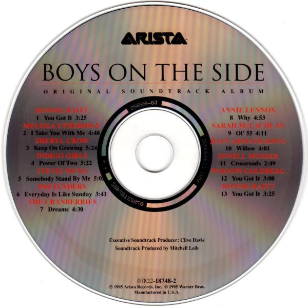 Various : Boys On The Side (Original Soundtrack Album) (Compilation)