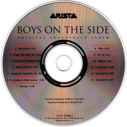 Various : Boys On The Side (Original Soundtrack Album) (Compilation)