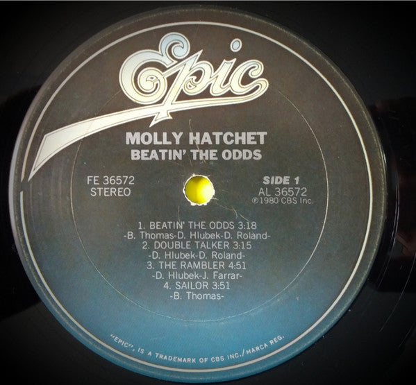 Molly Hatchet : Beatin' The Odds (LP,Album)
