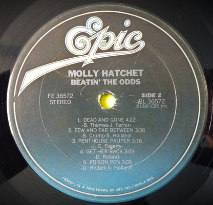 Molly Hatchet : Beatin' The Odds (LP,Album)