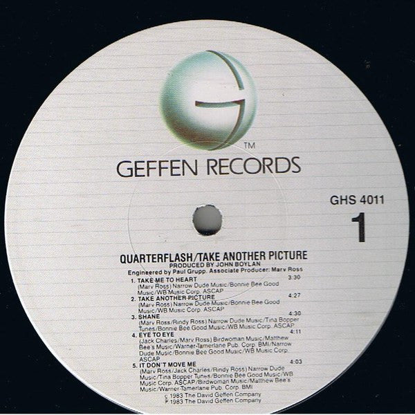 Quarterflash : Take Another Picture (LP,Album,Stereo)