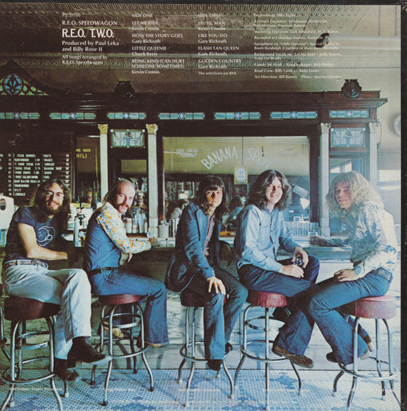 REO Speedwagon : R.E.O./T.W.O. (LP,Album,Reissue)