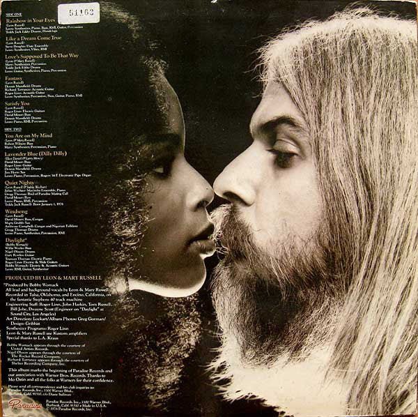 Leon & Mary Russell : Wedding Album (LP,Album)