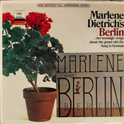 Marlene Dietrich : Marlene Dietrich's Berlin (LP,Album,Stereo)