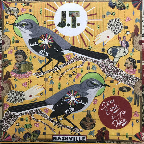 Steve Earle & The Dukes : J.T.  (LP,Album,Limited Edition)