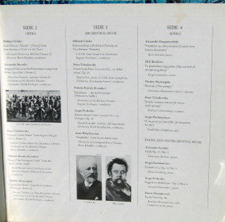 Various : The Music Of Russia (LP,Compilation,Mono)