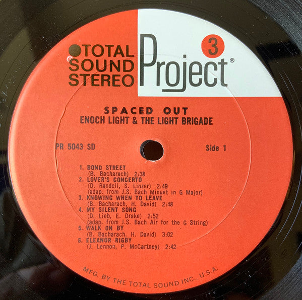 Enoch Light And The Light Brigade : Enoch Light Presents Spaced Out (LP)