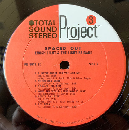 Enoch Light And The Light Brigade : Enoch Light Presents Spaced Out (LP)