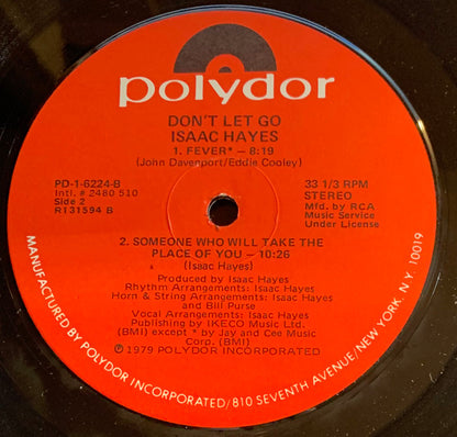 Isaac Hayes : Don't Let Go (LP,Album,Club Edition)