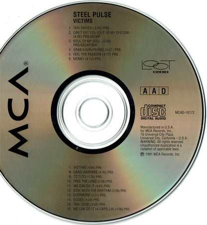 Steel Pulse : Victims (Album)