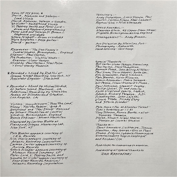 Steel Pulse : Victims (Album)