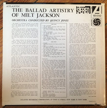 Milt Jackson : The Ballad Artistry Of Milt Jackson (LP,Album,Repress,Stereo)