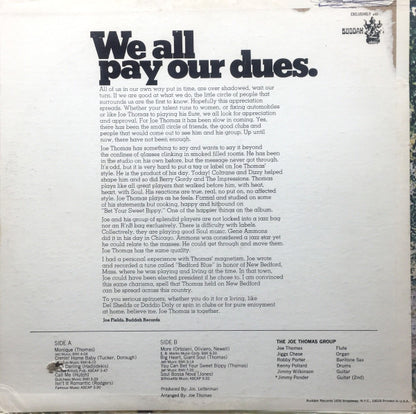 Joe Thomas Group, The : Comin' Home (LP,Album)
