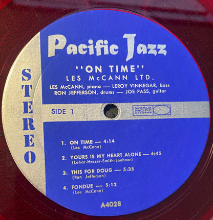 Les McCann Ltd. : On Time (LP,Album,Stereo)