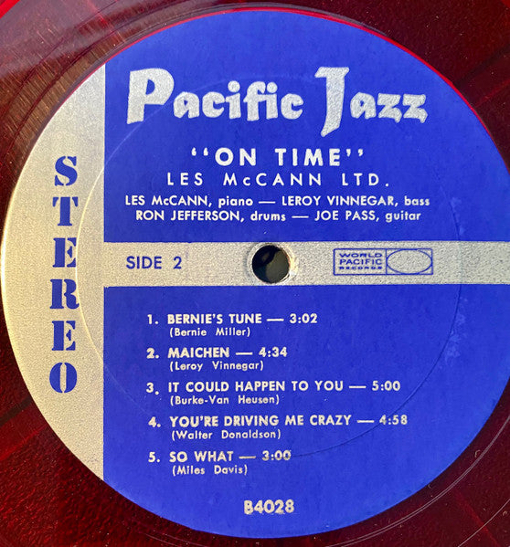 Les McCann Ltd. : On Time (LP,Album,Stereo)