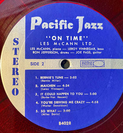 Les McCann Ltd. : On Time (LP,Album,Stereo)