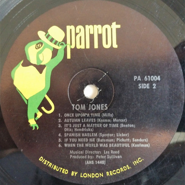 Tom Jones : It's Not Unusual (LP,Album,Mono)