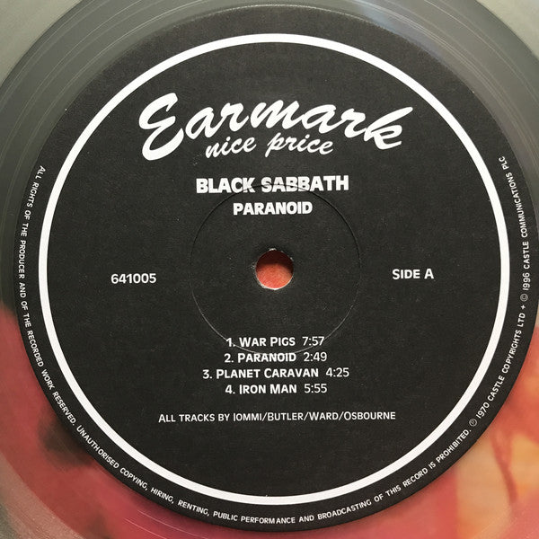 Black Sabbath : Paranoid (LP,Album,Reissue)
