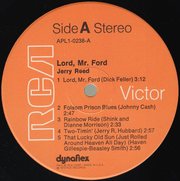 Jerry Reed : Lord, Mr. Ford (LP,Album)