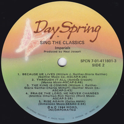 Imperials : Sing The Classics (LP,Album)