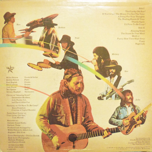 Willie Nelson : The Sound In Your Mind (LP,Album)