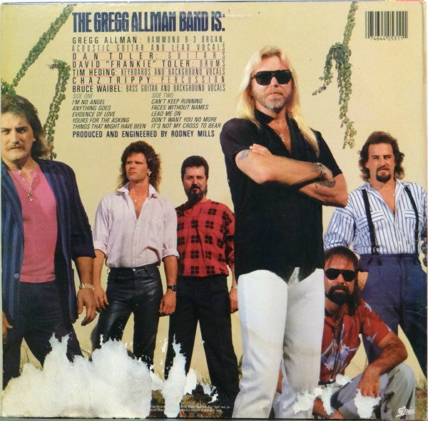 Gregg Allman Band, The : I'm No Angel (LP,Album)