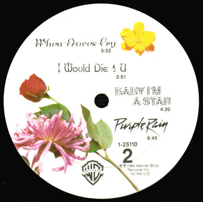 Prince And The Revolution : Purple Rain (LP,Album,Club Edition)