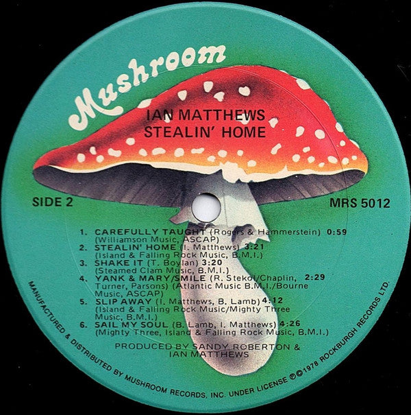 Iain Matthews : Stealin' Home (LP,Album)