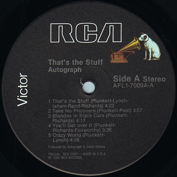 Autograph (2) : That's The Stuff (LP,Album)