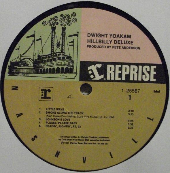 Dwight Yoakam : Hillbilly DeLuxe (LP,Album)