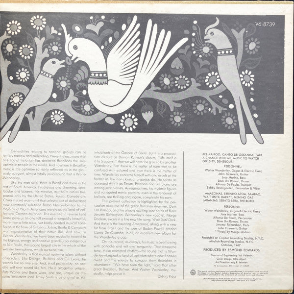 Walter Wanderley : Kee-Ka-Roo (LP,Album)