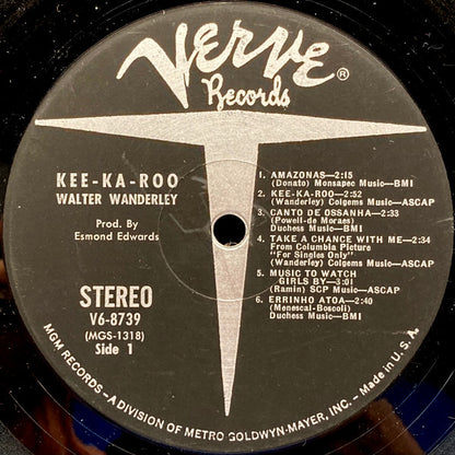 Walter Wanderley : Kee-Ka-Roo (LP,Album)