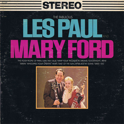 Les Paul & Mary Ford : The Fabulous Les Paul & Mary Ford (LP,Compilation,Stereo)