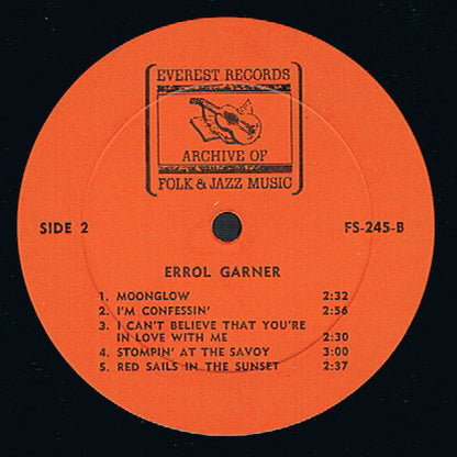 Erroll Garner : Errol Garner (LP,Compilation,Stereo)