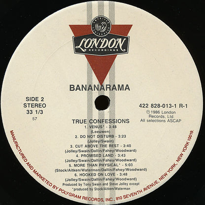 Bananarama : True Confessions (LP,Album)