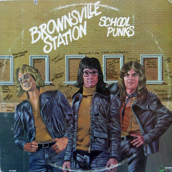Brownsville Station : School Punks (LP,Album,Stereo)