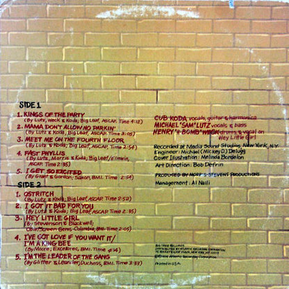 Brownsville Station : School Punks (LP,Album,Stereo)
