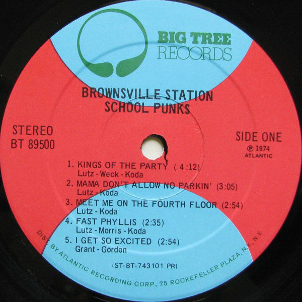 Brownsville Station : School Punks (LP,Album,Stereo)