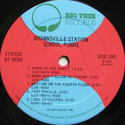 Brownsville Station : School Punks (LP,Album,Stereo)