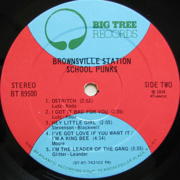 Brownsville Station : School Punks (LP,Album,Stereo)