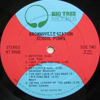 Brownsville Station : School Punks (LP,Album,Stereo)