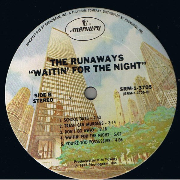 Runaways, The : Waitin' For The Night (LP,Album,Stereo)